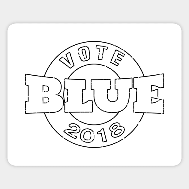 Vote Blue Sticker by SeattleDesignCompany